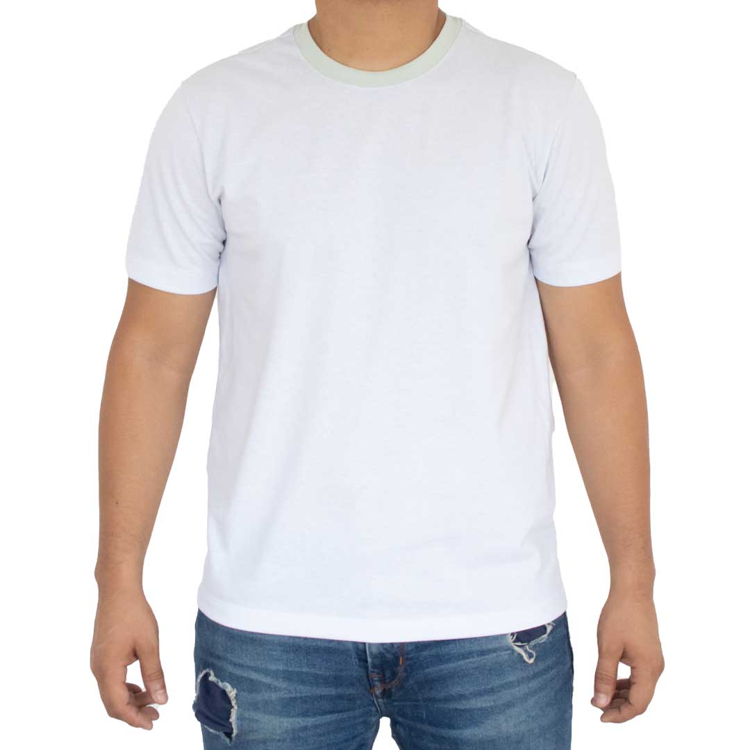 3 Piezas Playera Lisa Básica Para Hombre