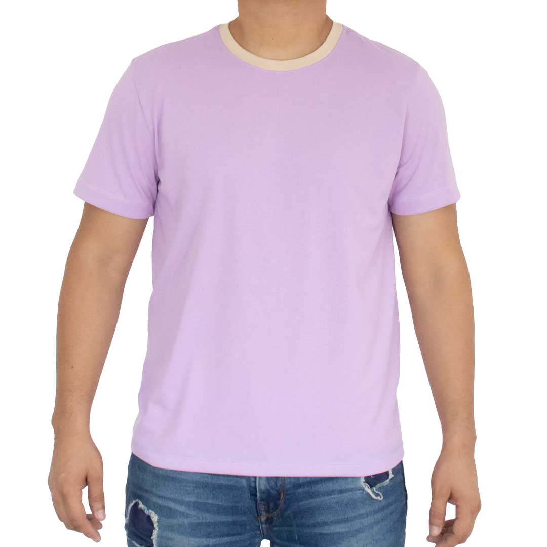 3 Piezas Playera Lisa Básica Para Hombre