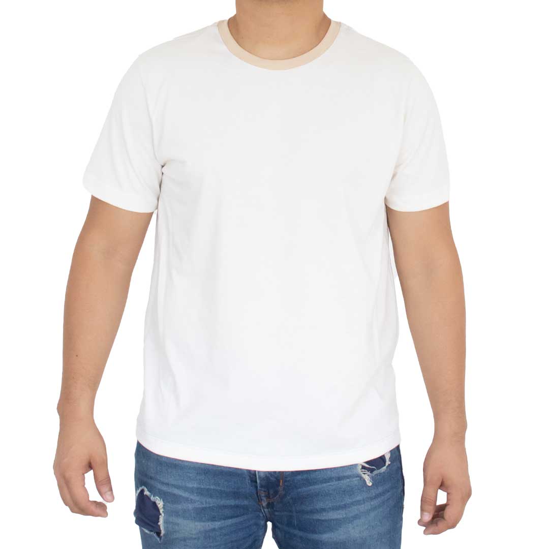 3 Piezas Playera Lisa Básica Para Hombre