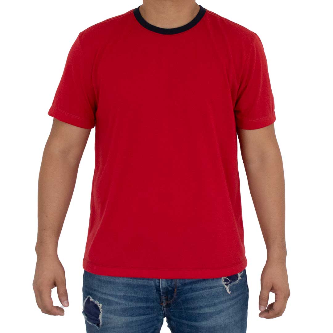 3 Piezas Playera Lisa Básica Para Hombre