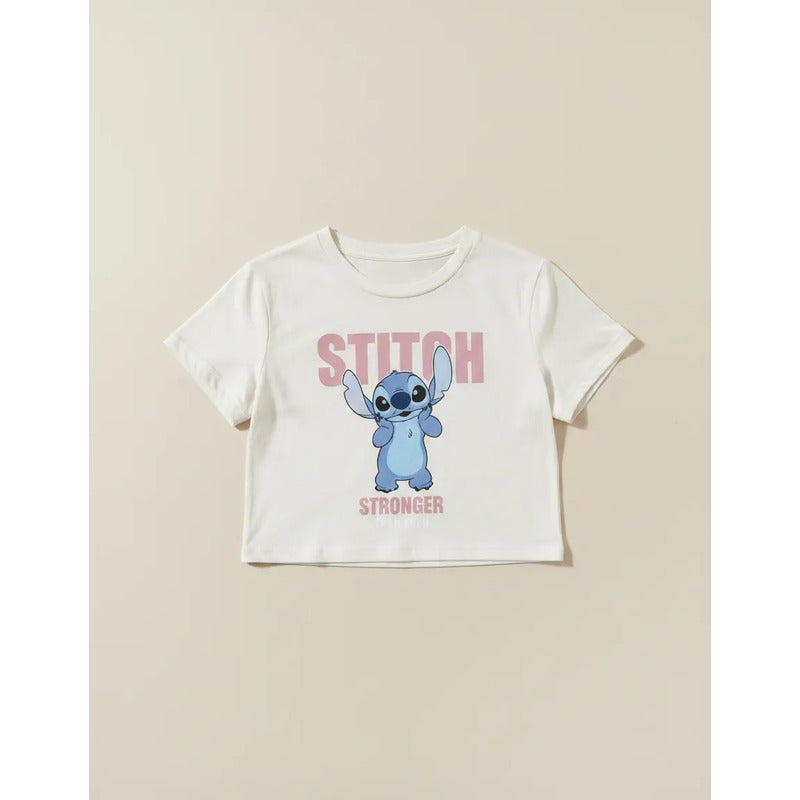 Playera Mujer 846tf Stitch