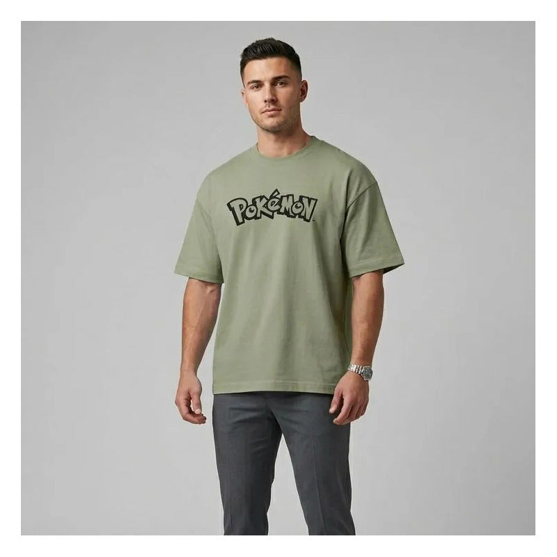 Playera Hombre 844to Oversize Pokemon Gengar