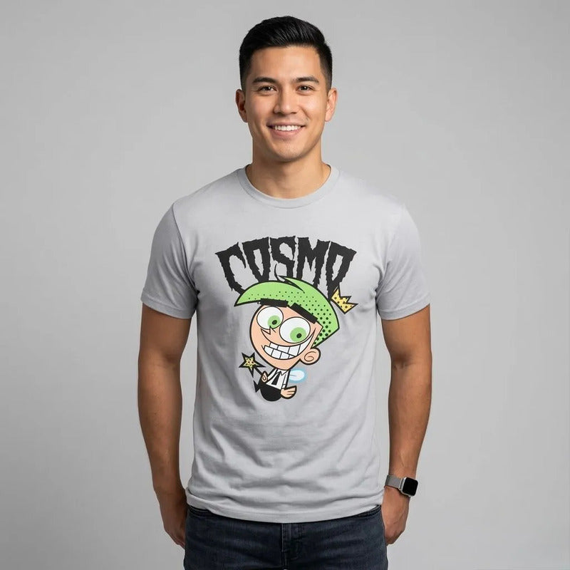 Playera Hombre 839ga Padrinos Magicos Gris G