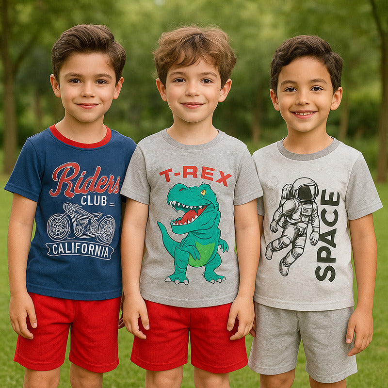 Paquete De 18 Conjuntos Para Niños Y Niñas