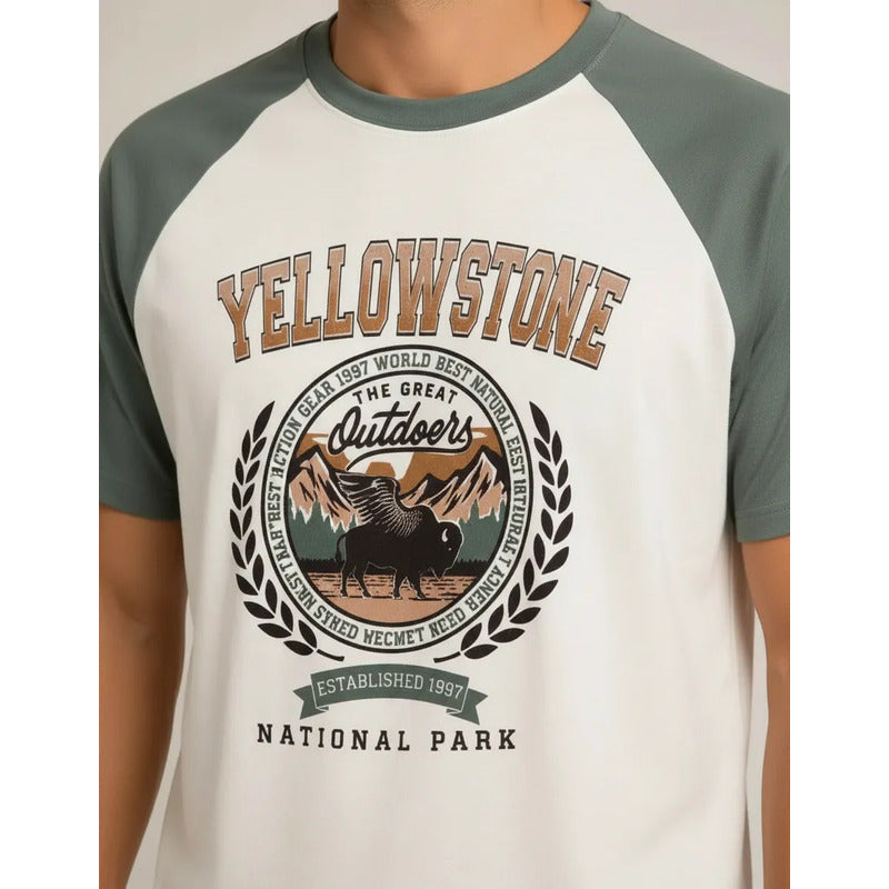 Playera Hombre 891dd Ranglan