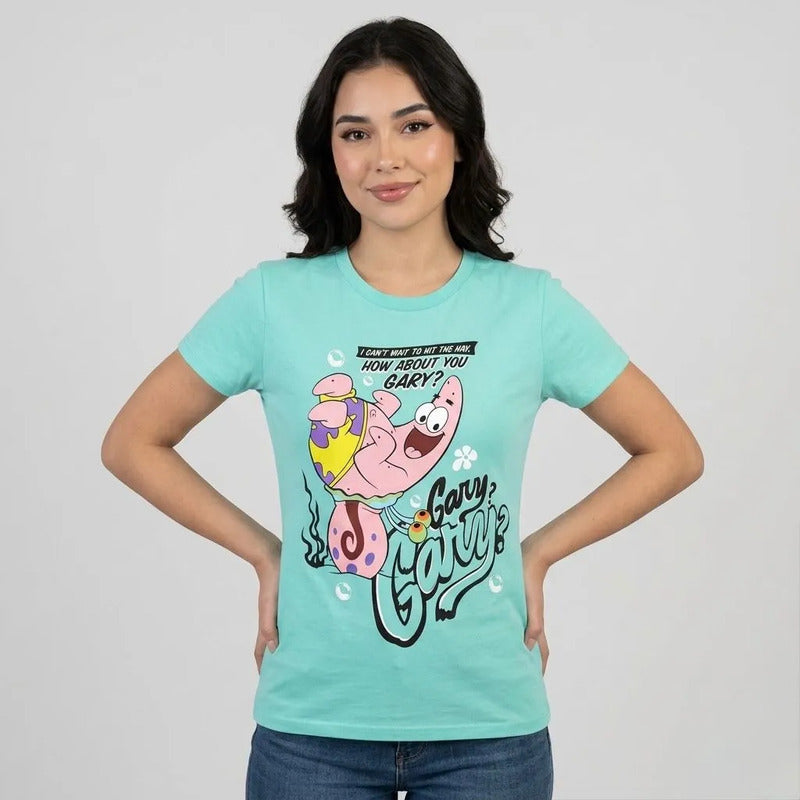 Playera Mujer 846tz Bob Esponja