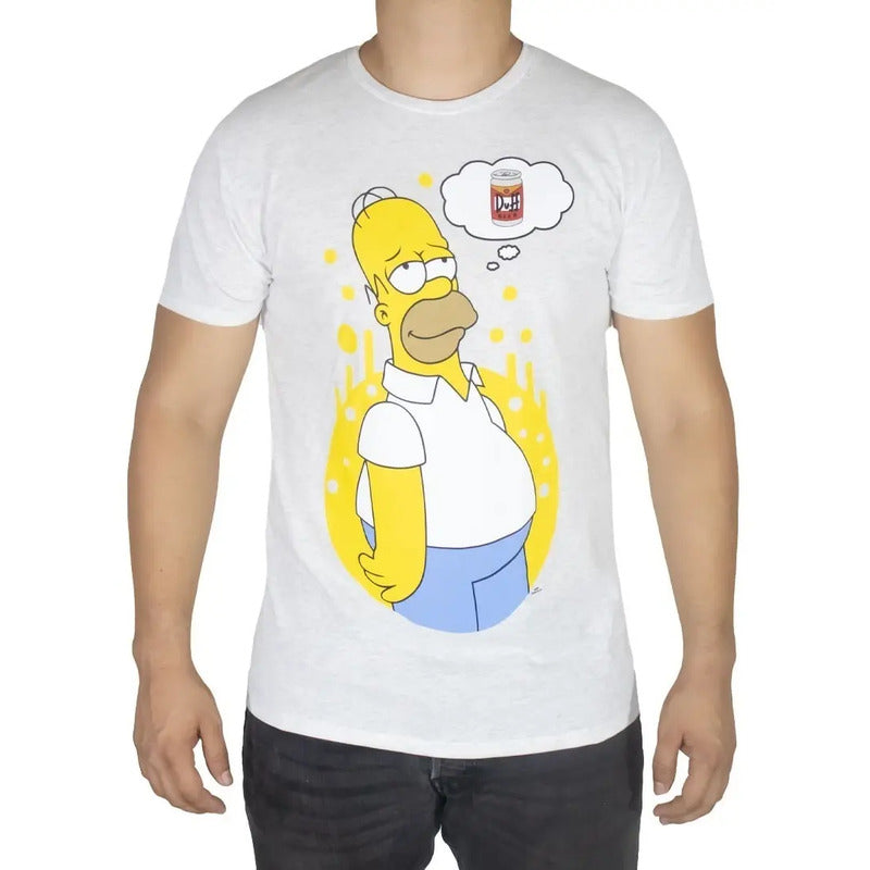 Playera Licencia Los Simpson Para Hombre