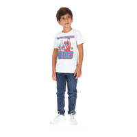 Playera Marvel Avengers Ironman 822la Para Niño