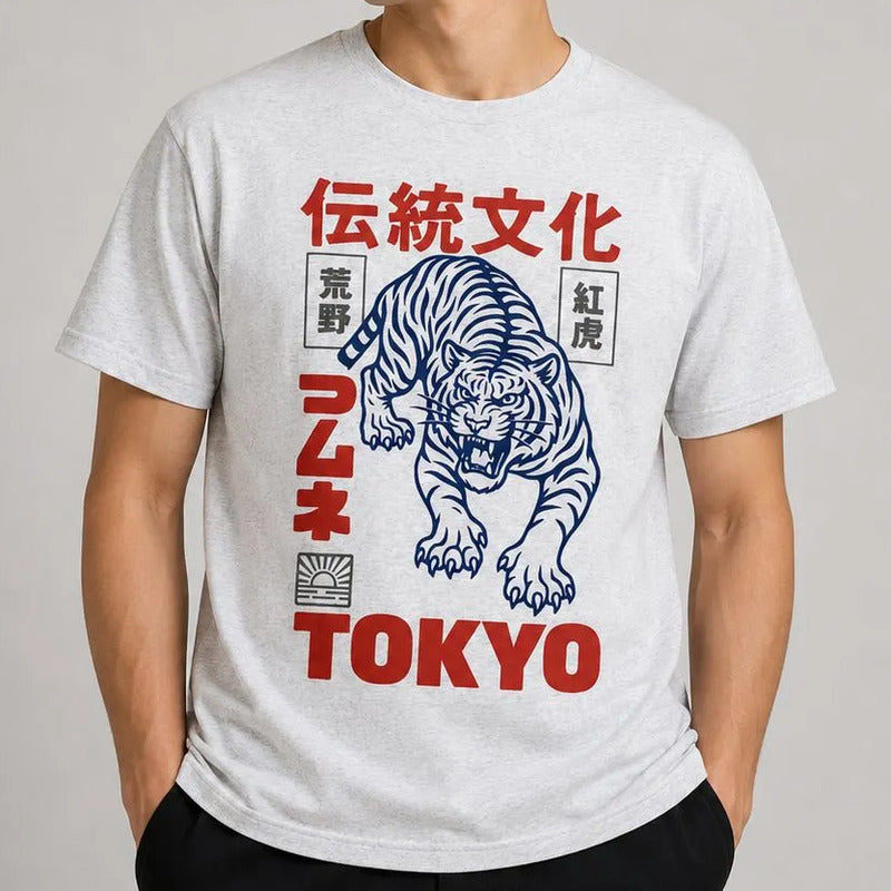 Playera Hombre Estampada Modelo 891f