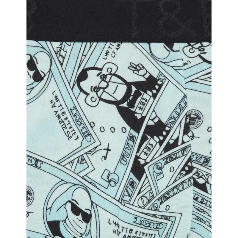 Paquete De 5 Boxer Print 90253 Hombre-btb