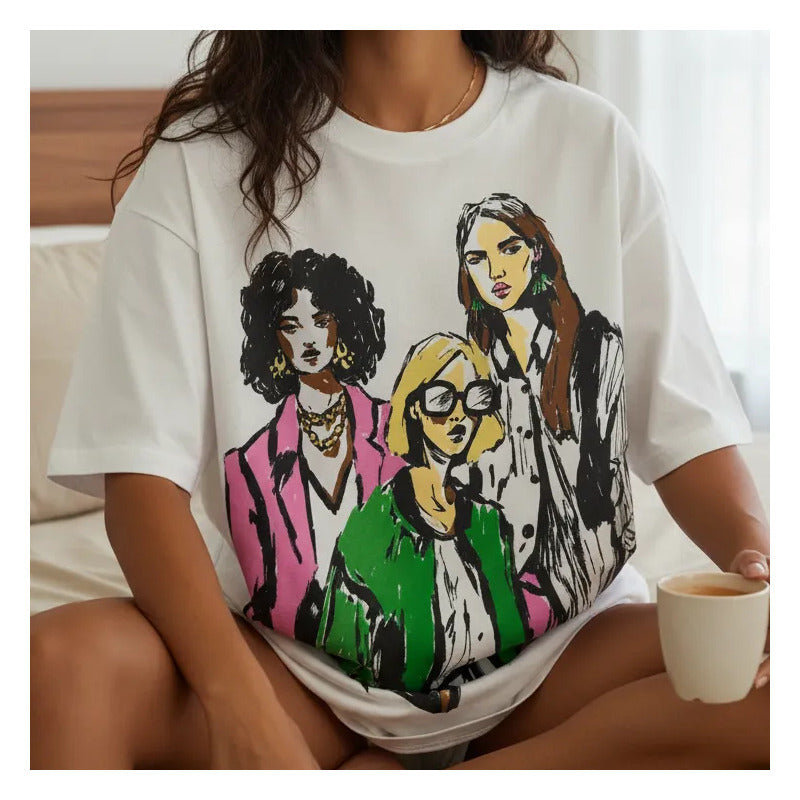 Playera Mujer 891em Oversize