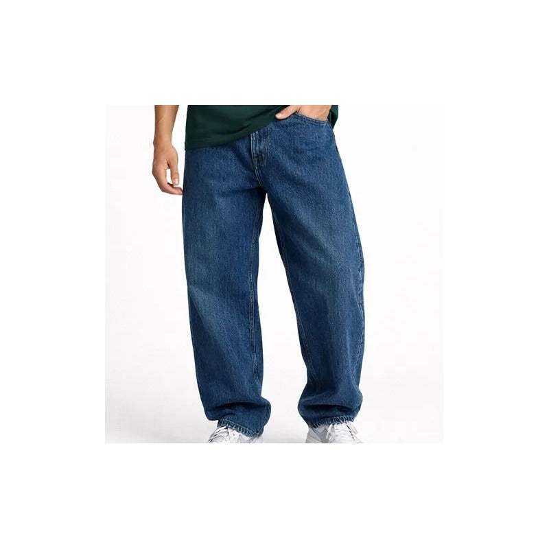 Jeans Petroleo Baggy Hombre Stonejnsaz
