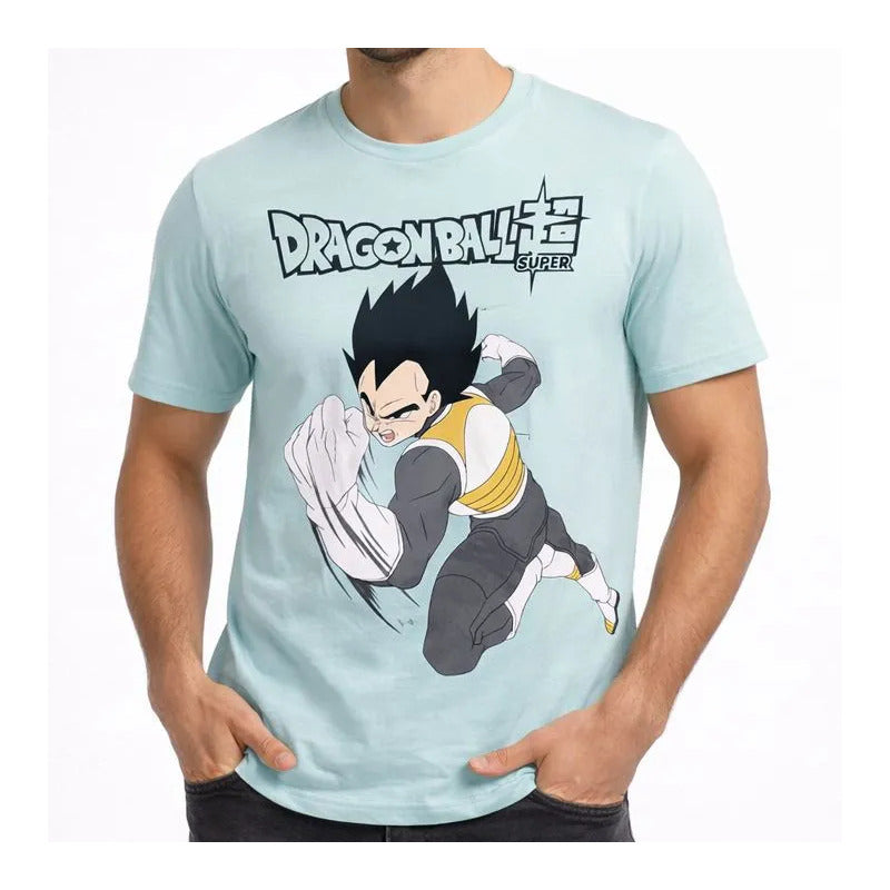 Playera Hombre 846ch Dragon Ball Super Vegeta