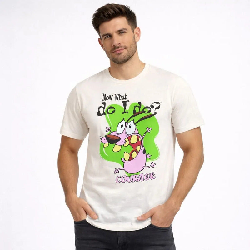 Playera Hombre 846ao Coraje Hueso Xl