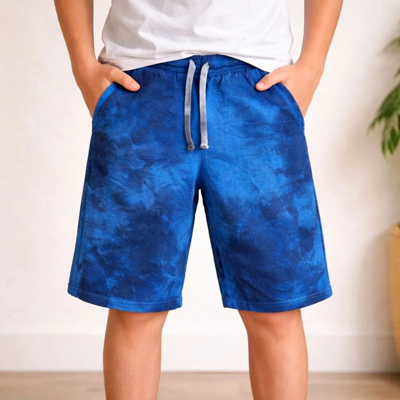 Bermuda Azul Jareta Tie Dye Jno 90557