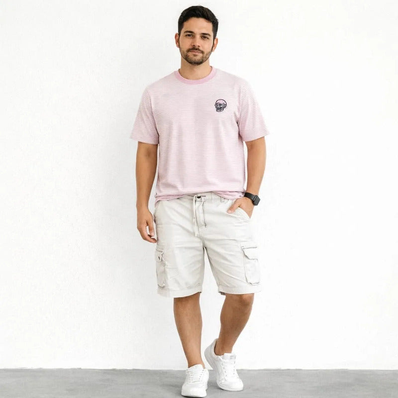 Playera Hombre 891dj Jaq Rayas