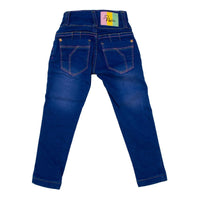 Jeans Liso Dos Botones Para Niña