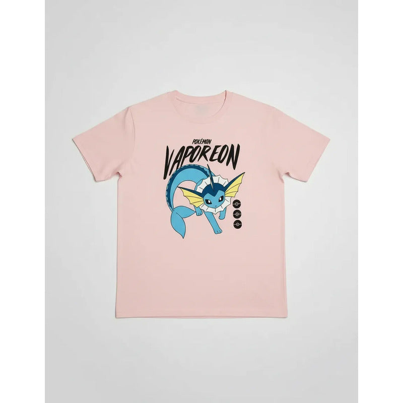 Playera Pokémon Juvenil Para Niño Modelo 848
