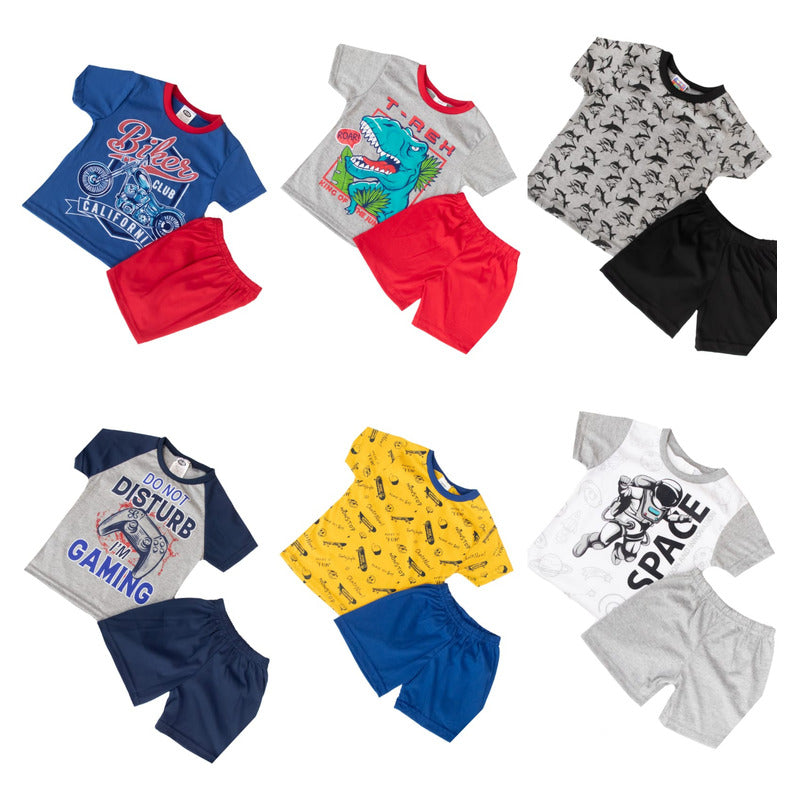 Paquete De 18 Conjuntos Para Niños Y Niñas