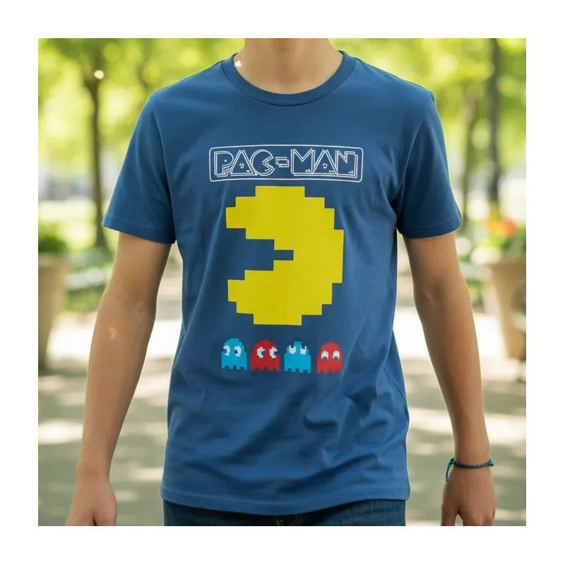 Playera Pacman Para Niño Juvenil Modelo 848wz