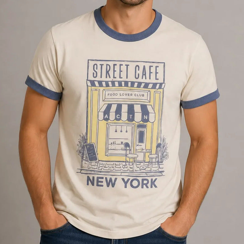 Playera Hombre Moda 891mc