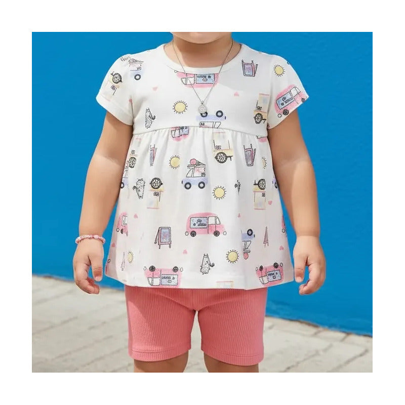 Conjunto Bba 301qa Sweet Ice Cream