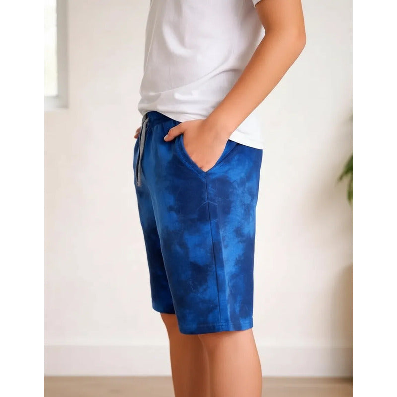 Bermuda Azul Jareta Tie Dye Jno 90557