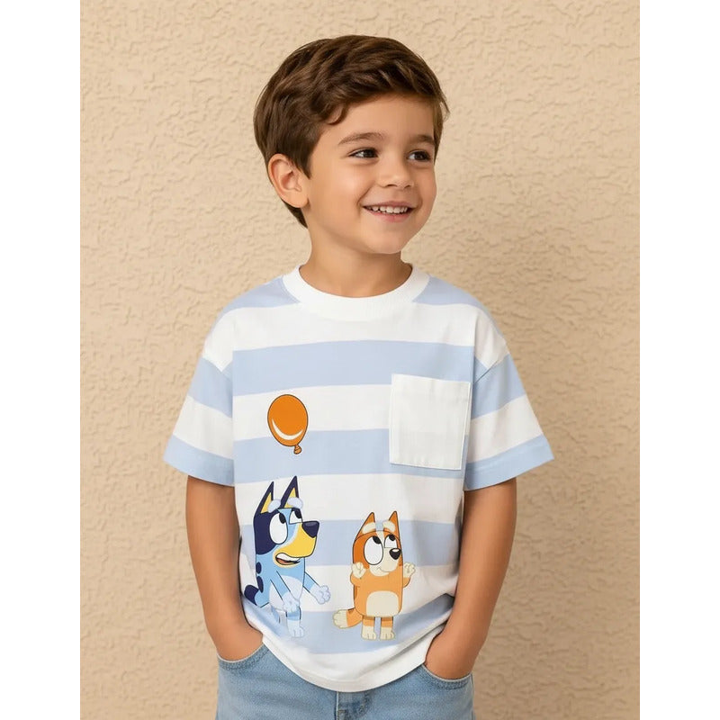 Playera Tno 845sx Bluey Boxy