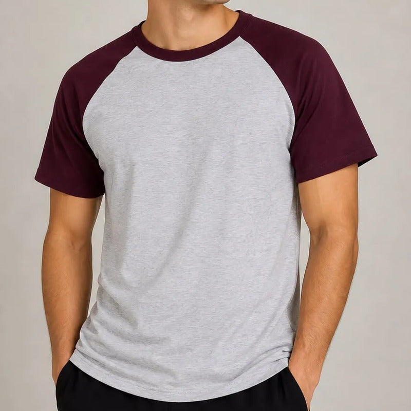 Playera Hombre 371fc Manga Ranglan