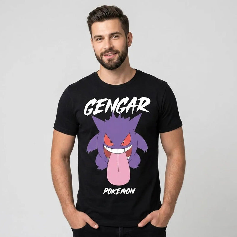 Playera Hombre 849df Pokemon Gengar