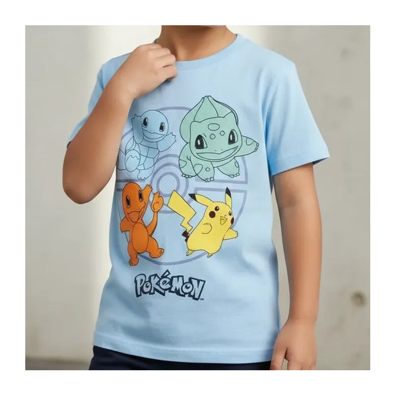 Playera Nno 847sl Pokemon