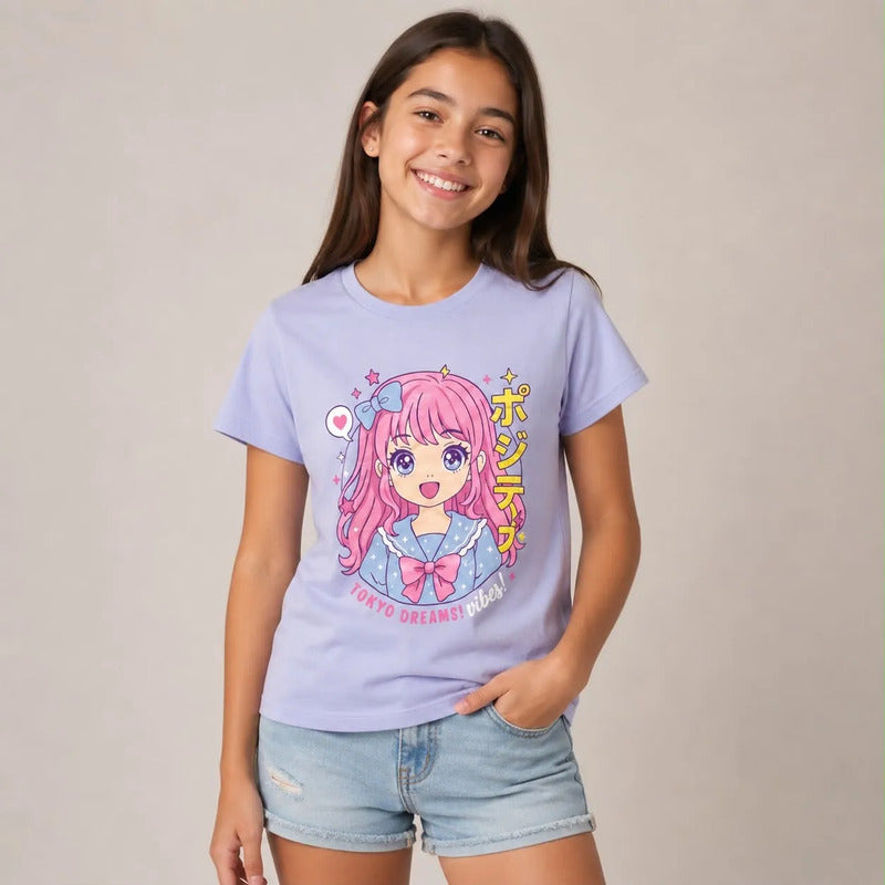 Playera Para Juvenil Niña 891mod