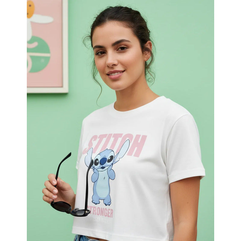 Playera Mujer 846tf Stitch