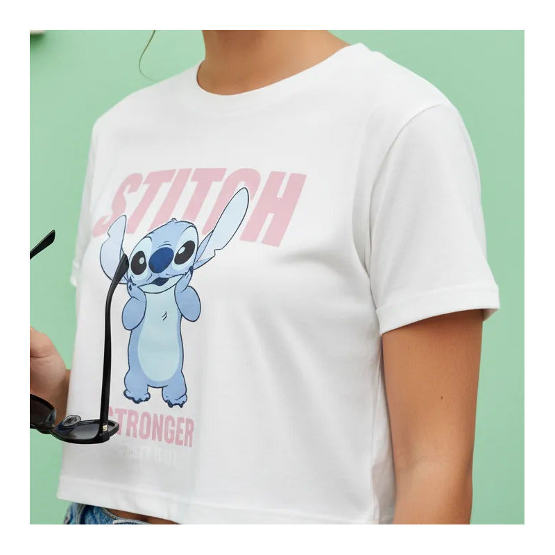 Playera Mujer 846tf Stitch