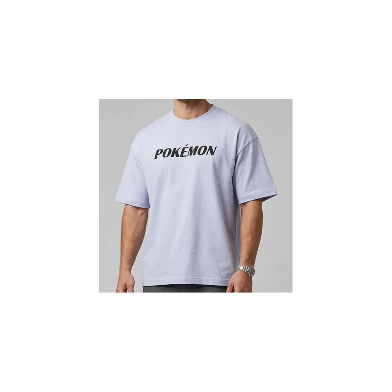 Playera Hombre 844tn Oversize Pokemon Mewtwo