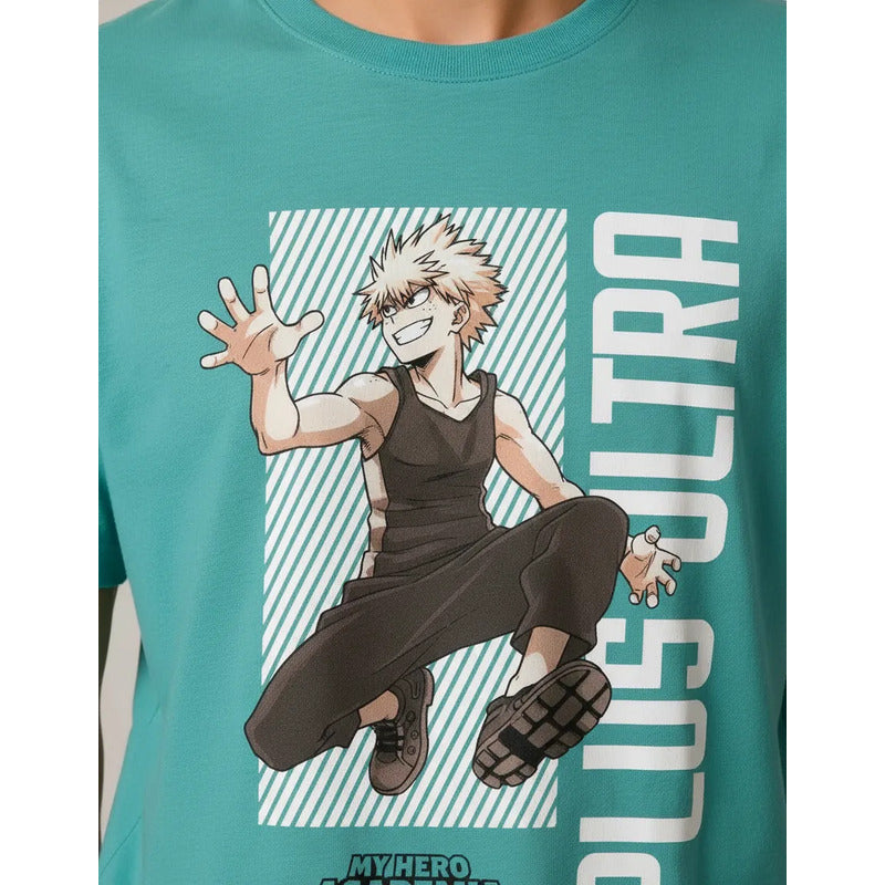 Playera Jno 848ws My Hero