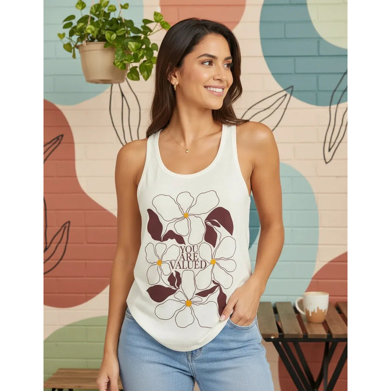Tank Top Mujer 891eh Fluida