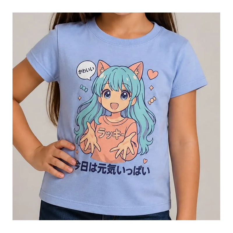 Playera Para Niña 891mod
