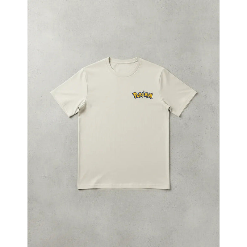 Playera Beige Pokemon Squirtle Hombre 90607