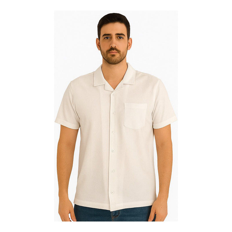 Camisa Blanco Hombre Afi25708bla