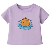 Blusa Estampado Capibara Para Niña