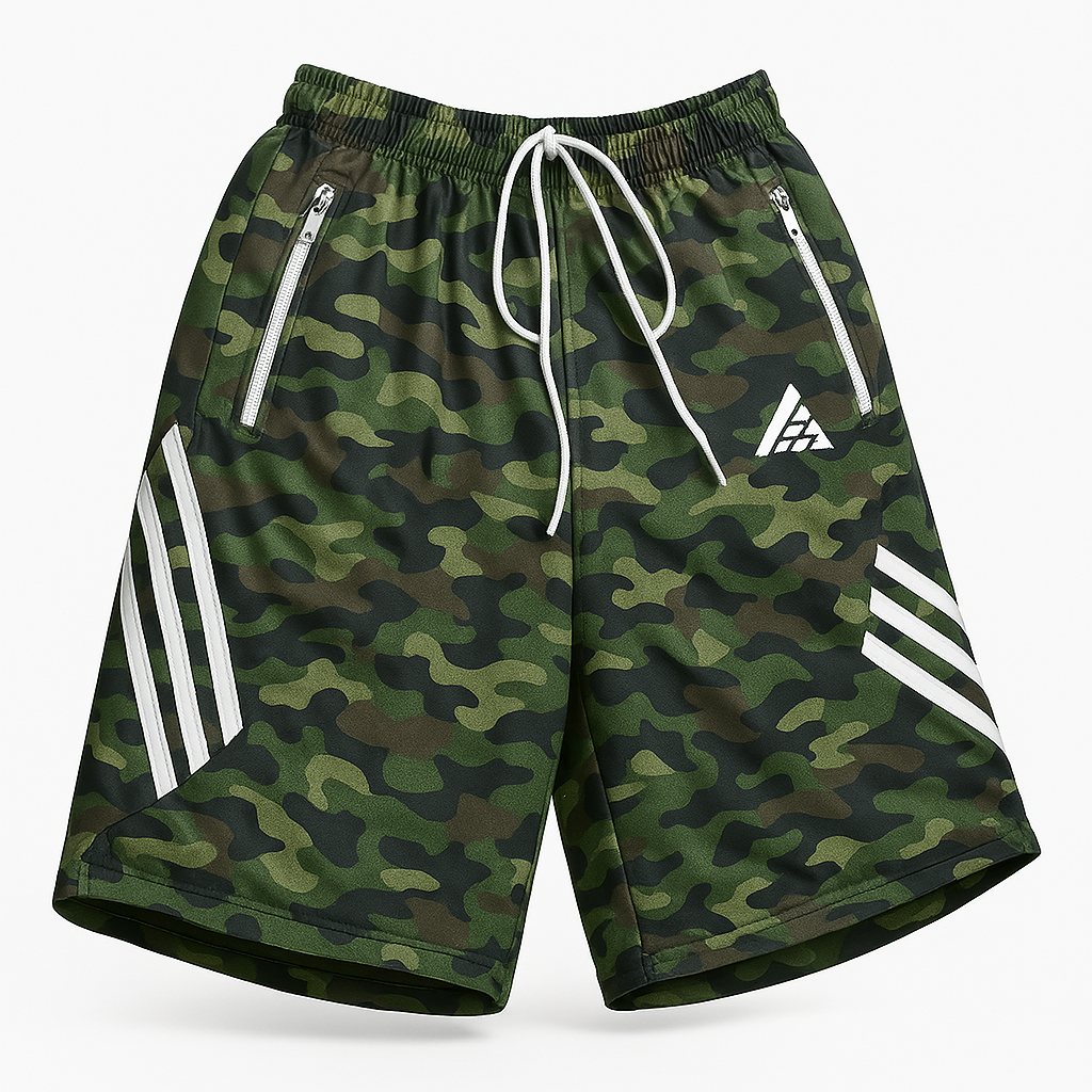 Paquete De Bermuda + Capri Camuflaje Para Hombre