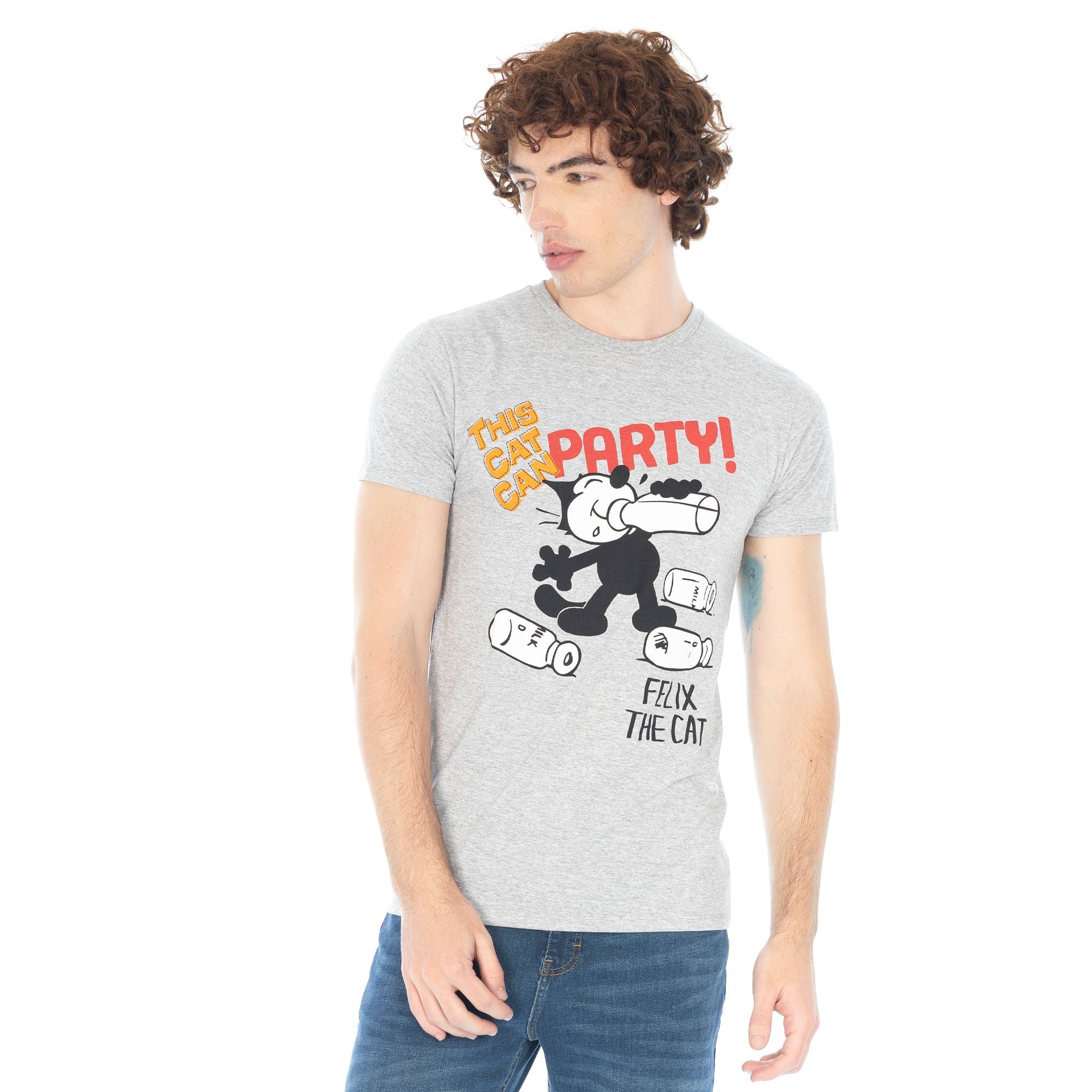 Playera Felix El Gato Para Hombre