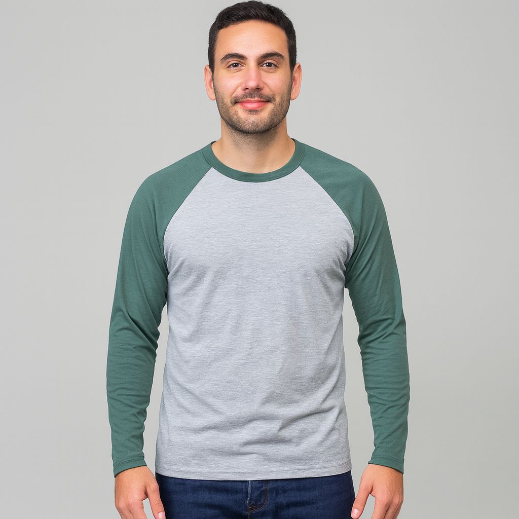 Playera Ml Hombre 370jb Ranglan