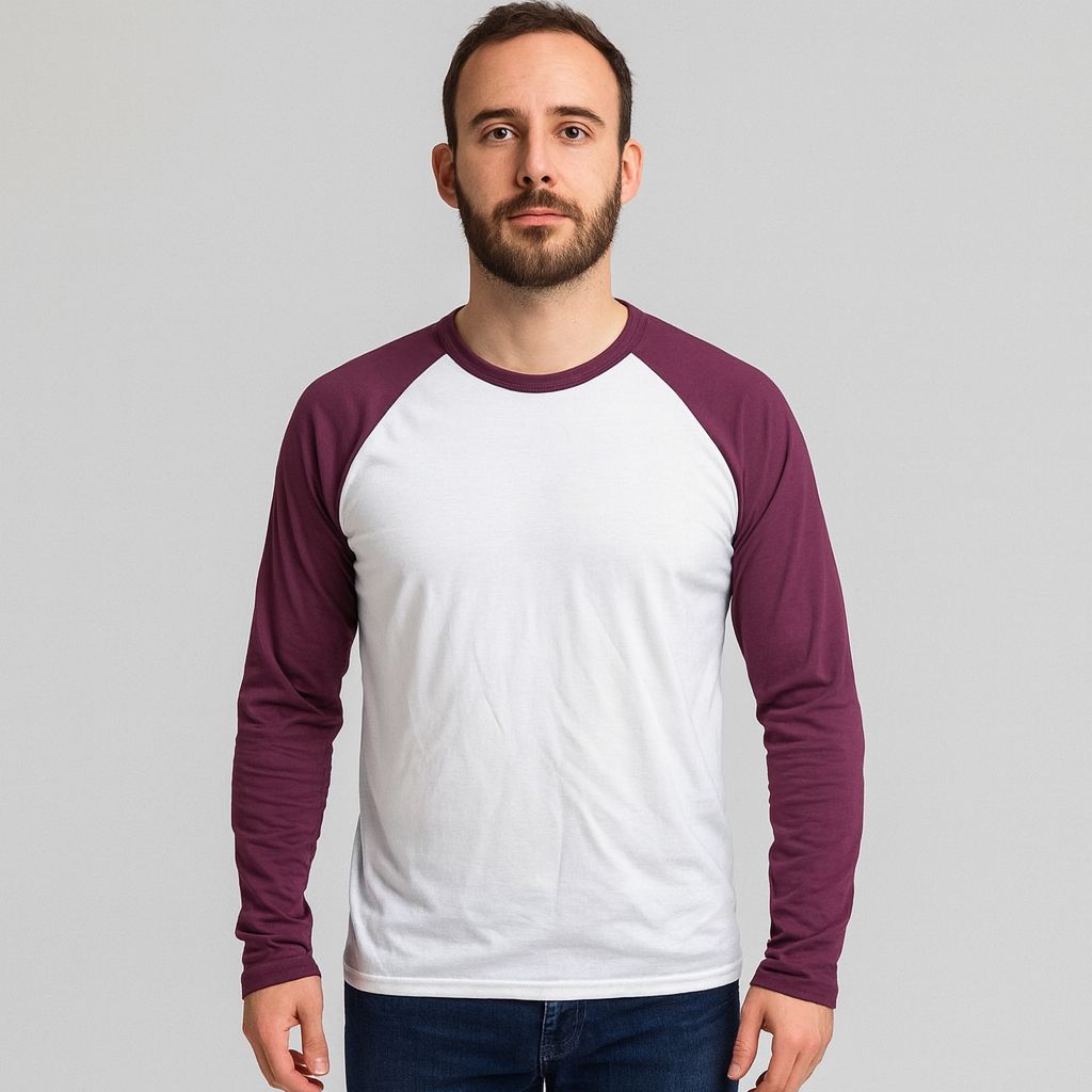 Playera Ml Hombre 370jb Ranglan