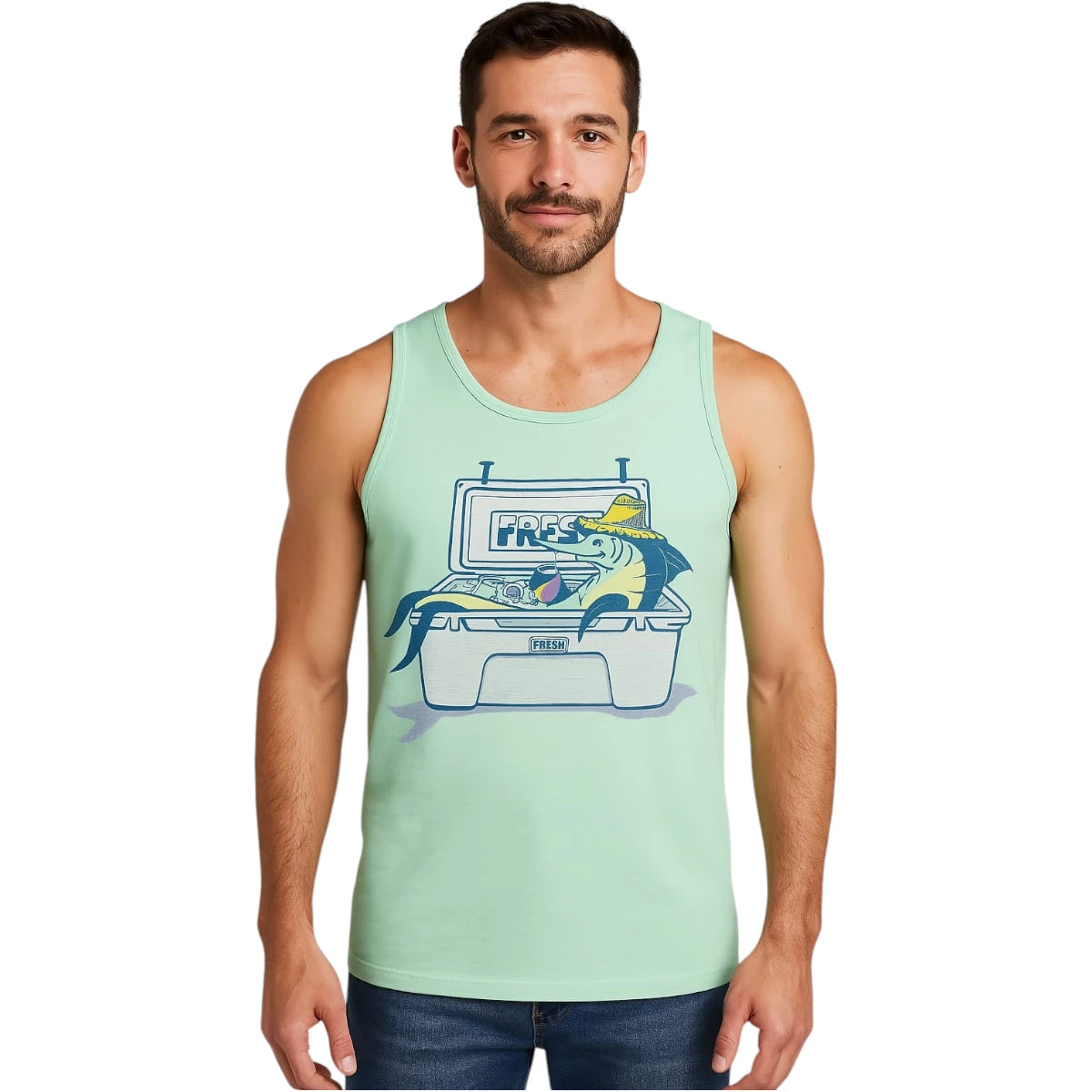 Tank Top Hombre 875sq Pez Espada