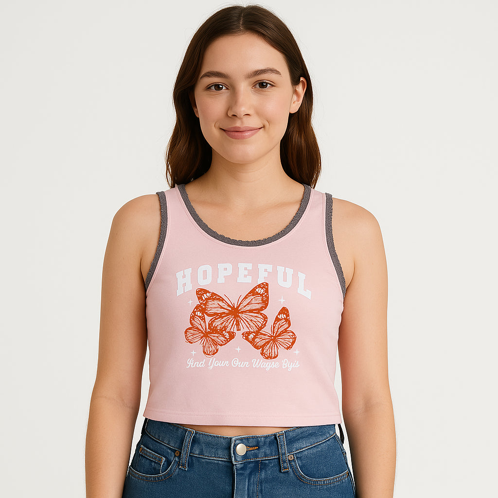 Tank Top Mujer 875tj Mariposa