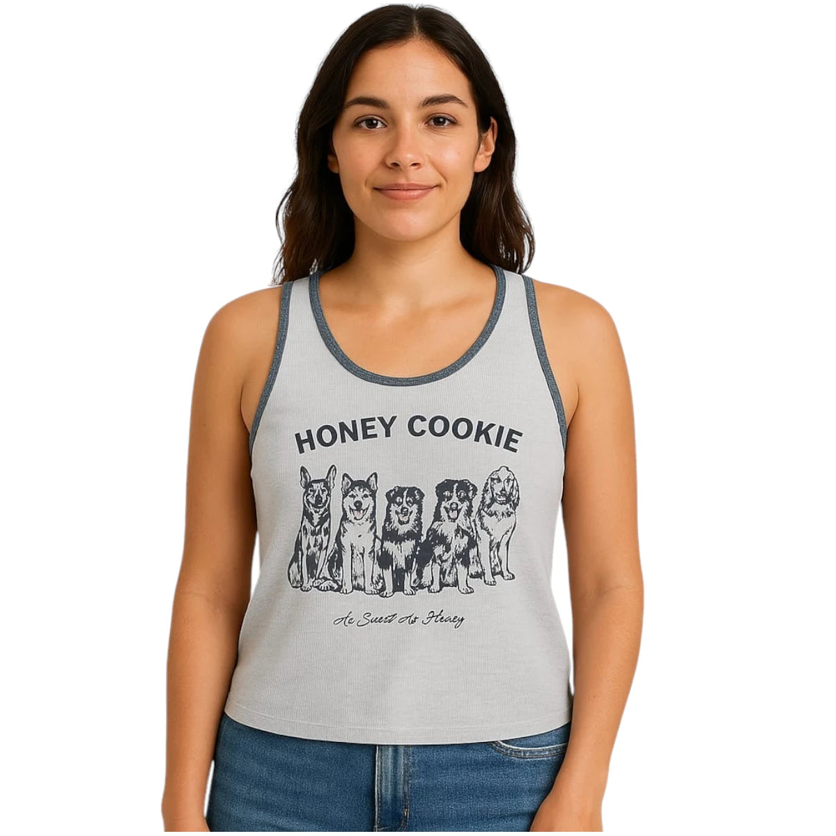 Tank Top Mujer 875tj Perritos