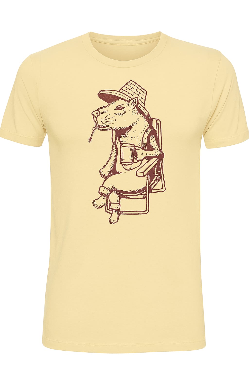 Playera Hombre 878ce Capibara