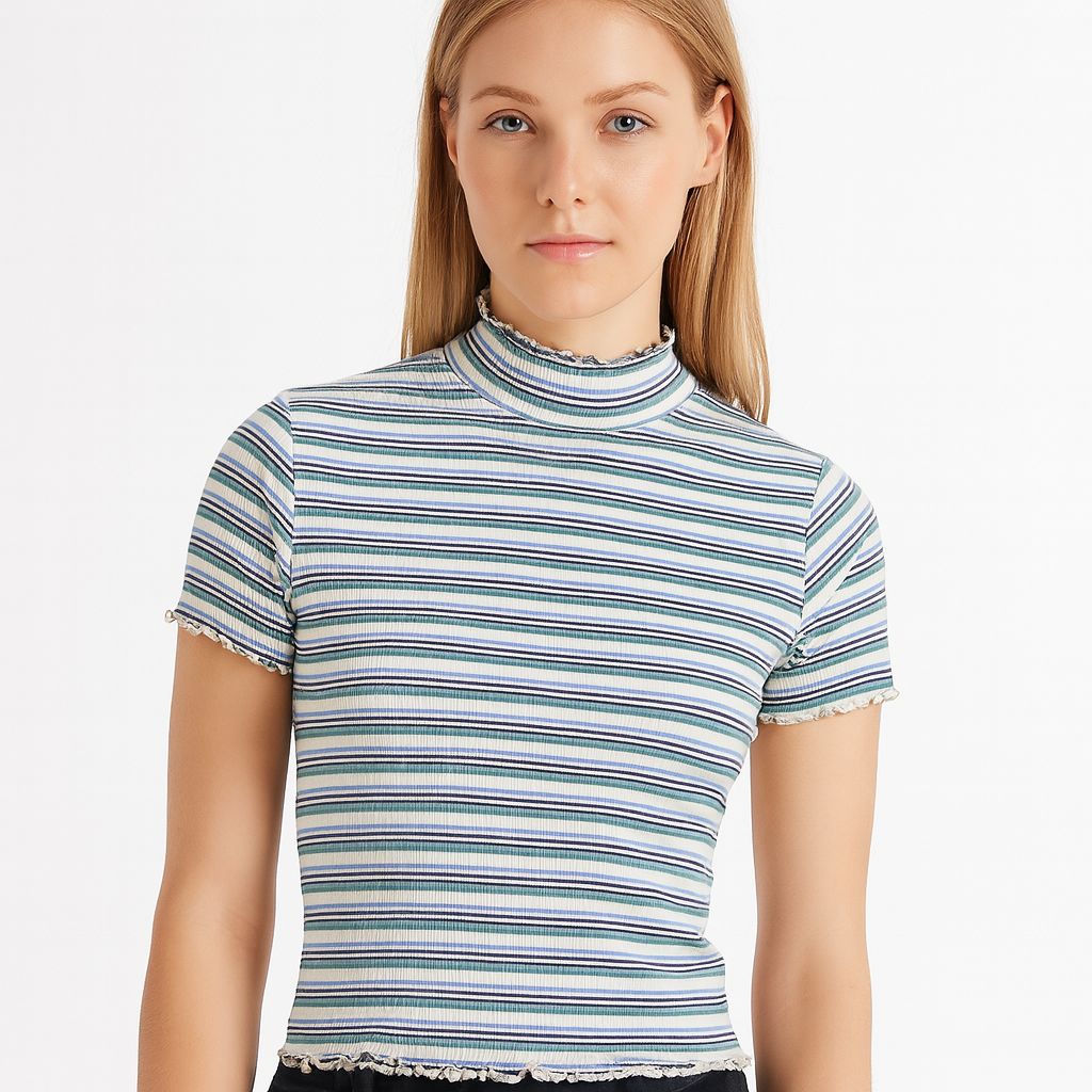 Playera Mujer 878fb Lineas